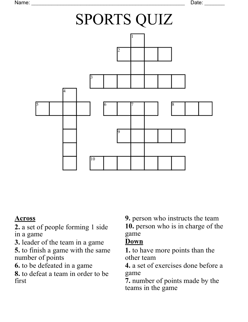 defeat crossword puzzle clue
