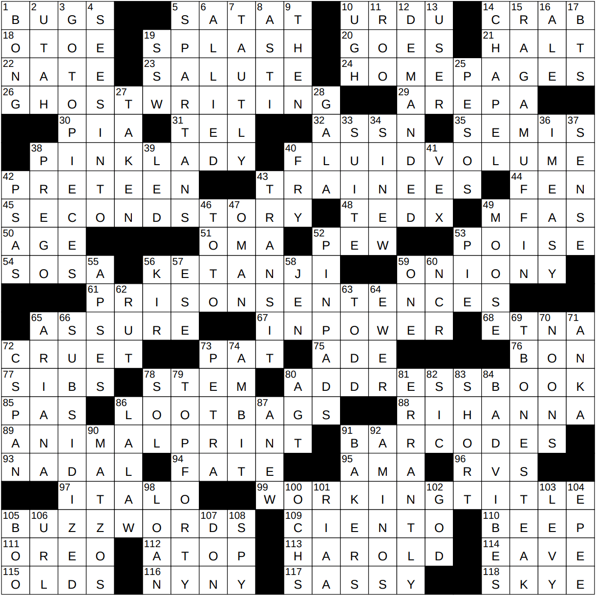 Star Studded Group Nyt Crossword Clue