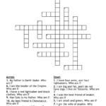 Star Wars Characters Crossword WordMint