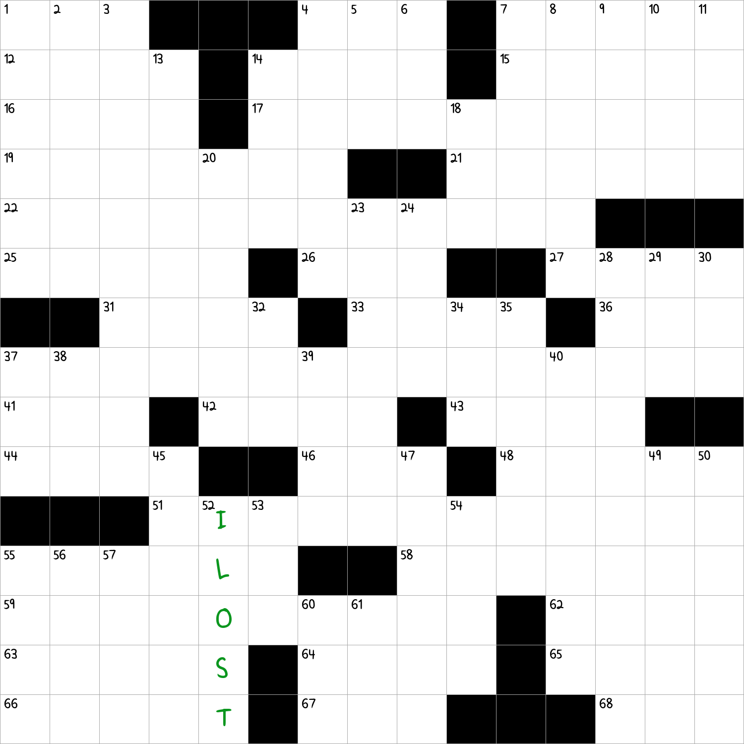 Statement Of Defeat NYT Crossword Clue