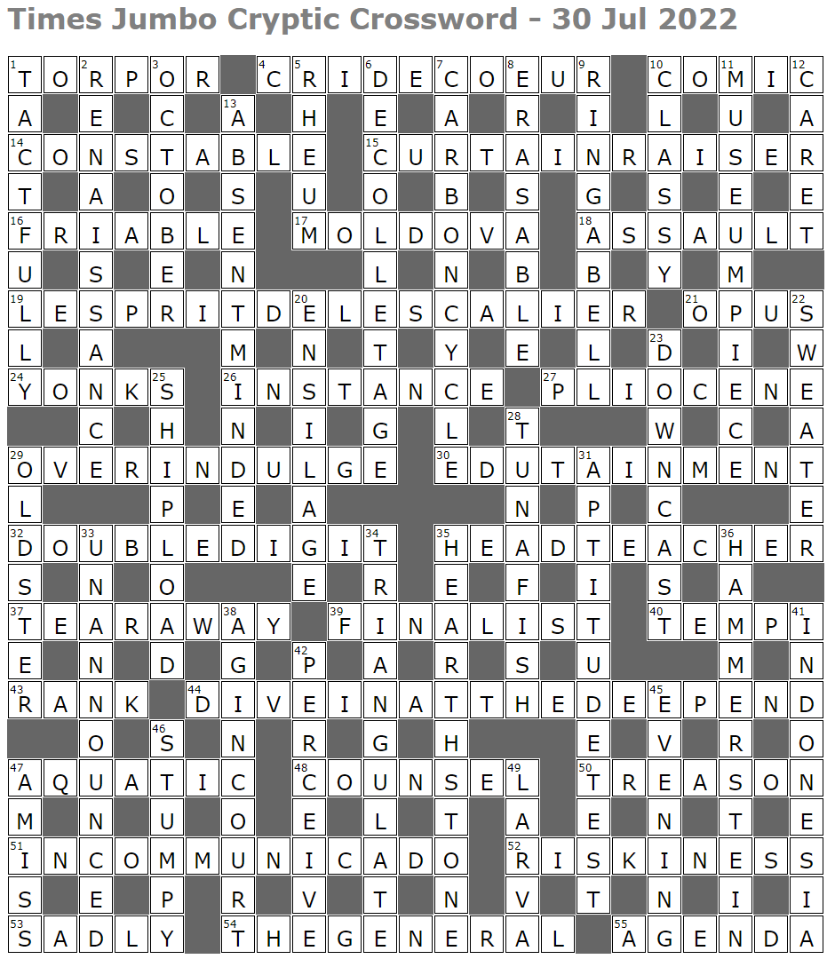 bristle crossword puzzle clue