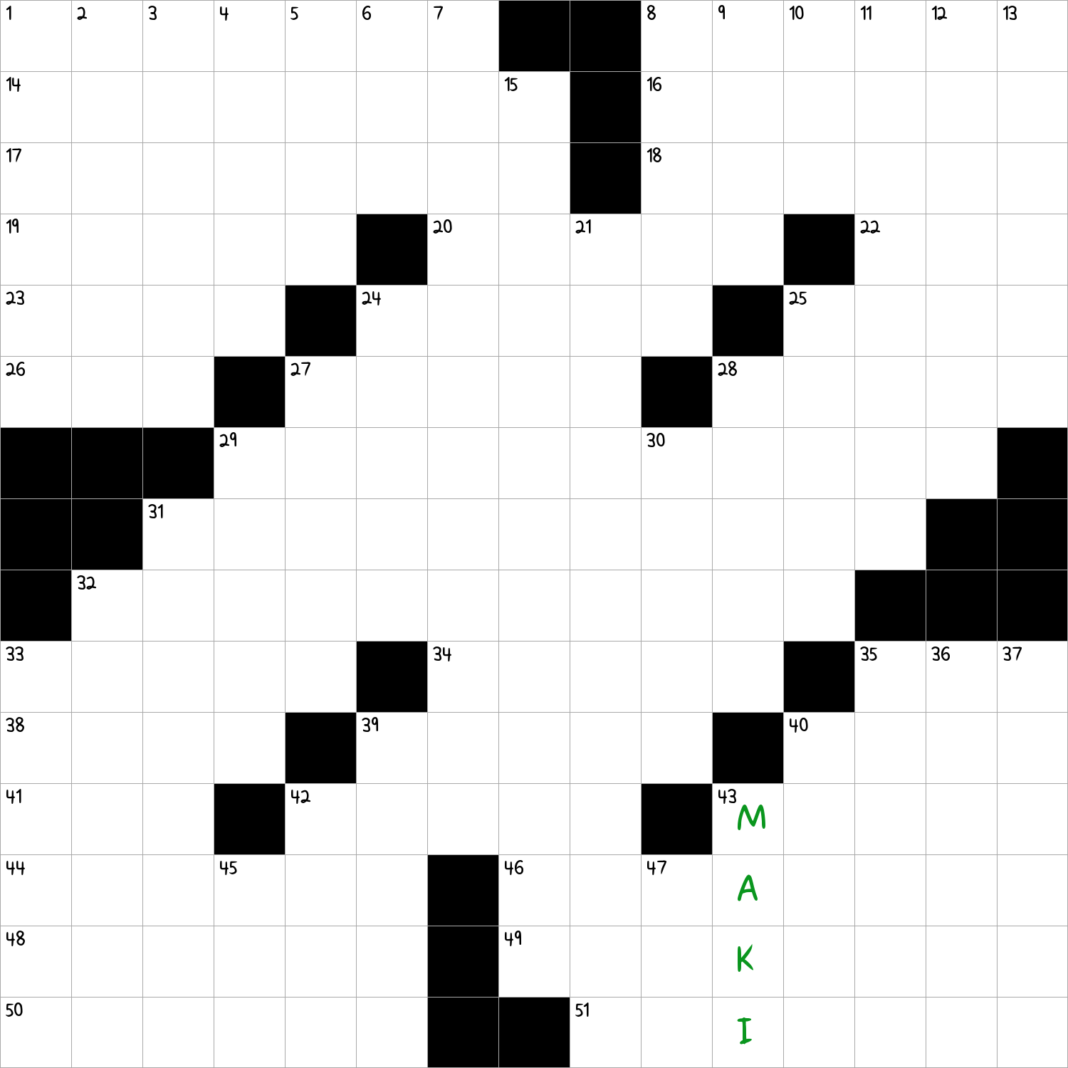 Sushi Roll Wrapped In Seaweed NYT Crossword Clue November 23 2024
