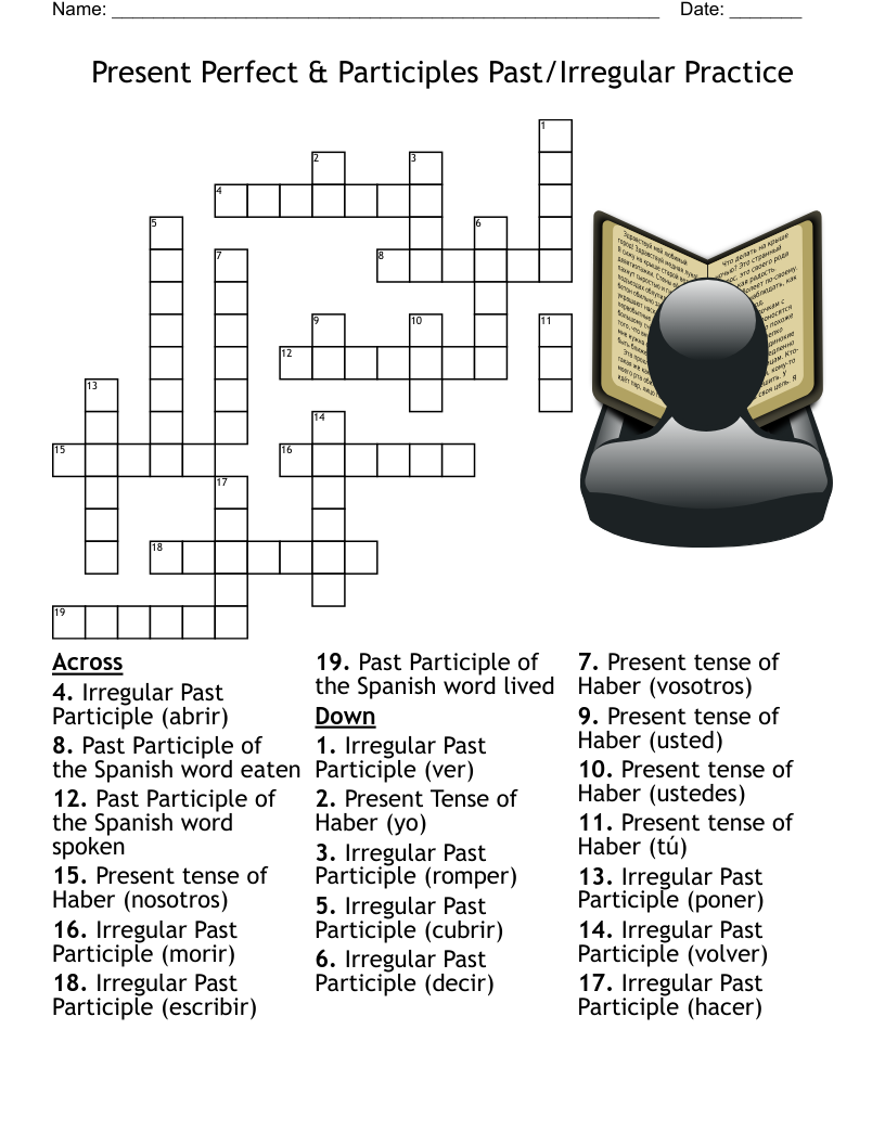 in the past crossword clue