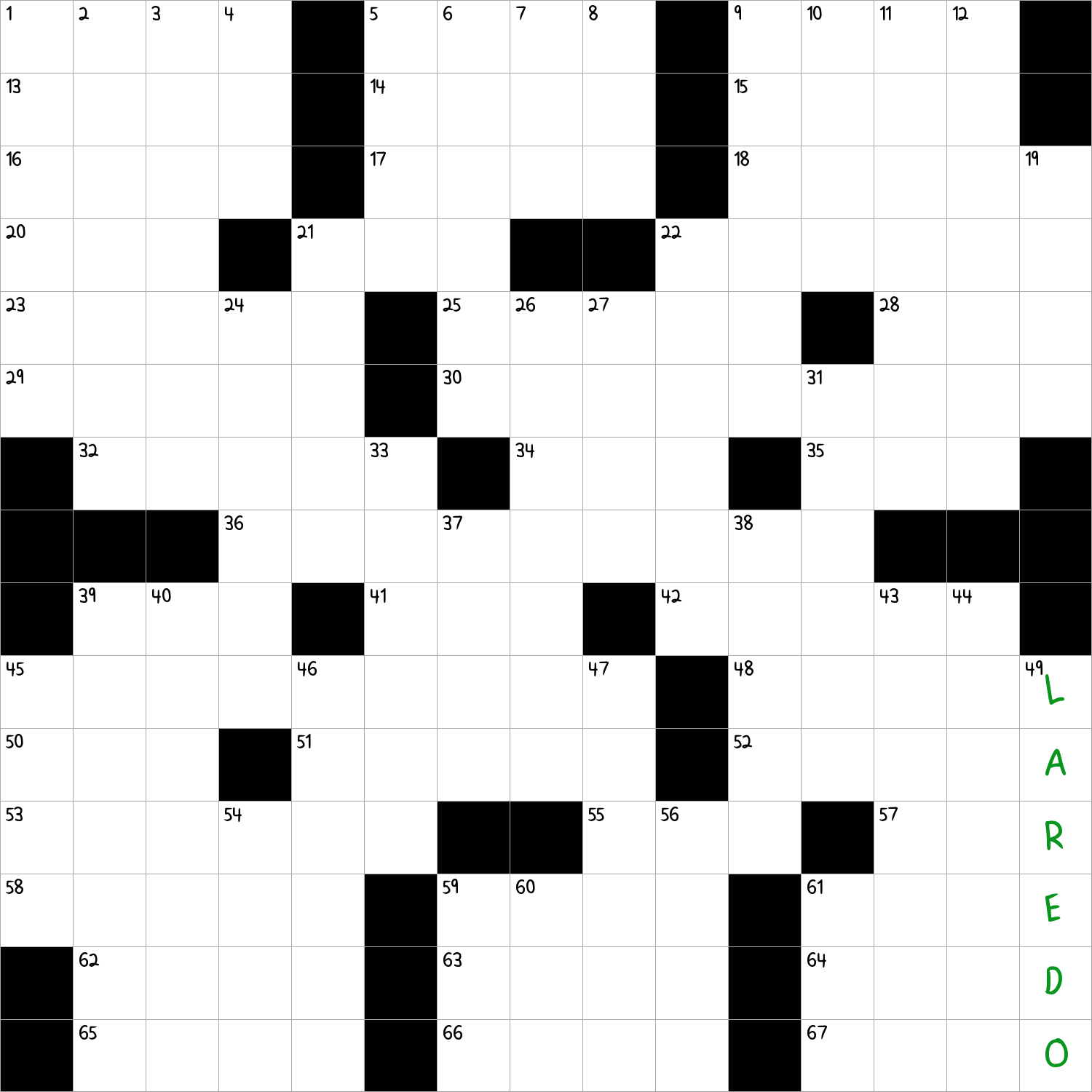 Texas City On The Rio Grande NYT Crossword Clue