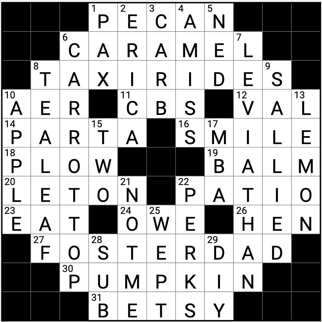 new york crossword answers today