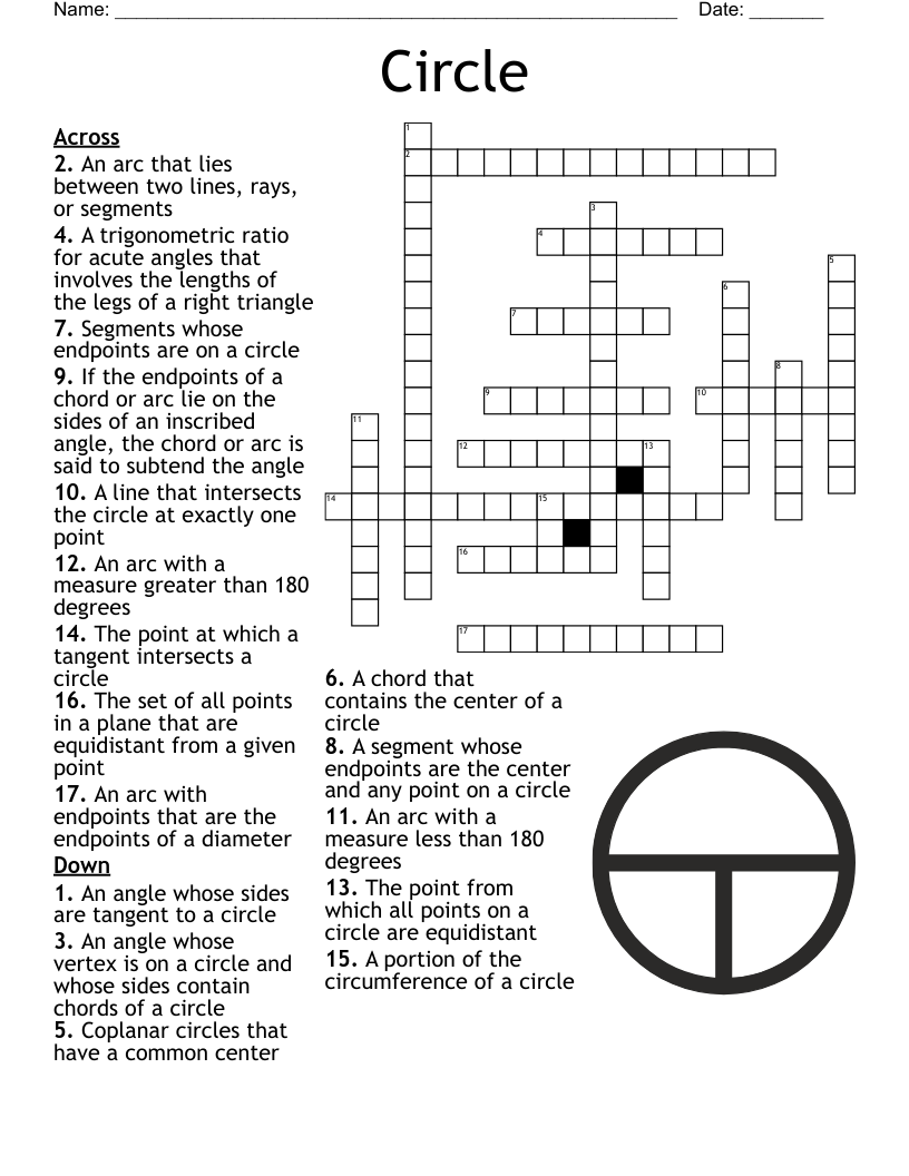 The Center Crossword Puzzle 1 WordMint