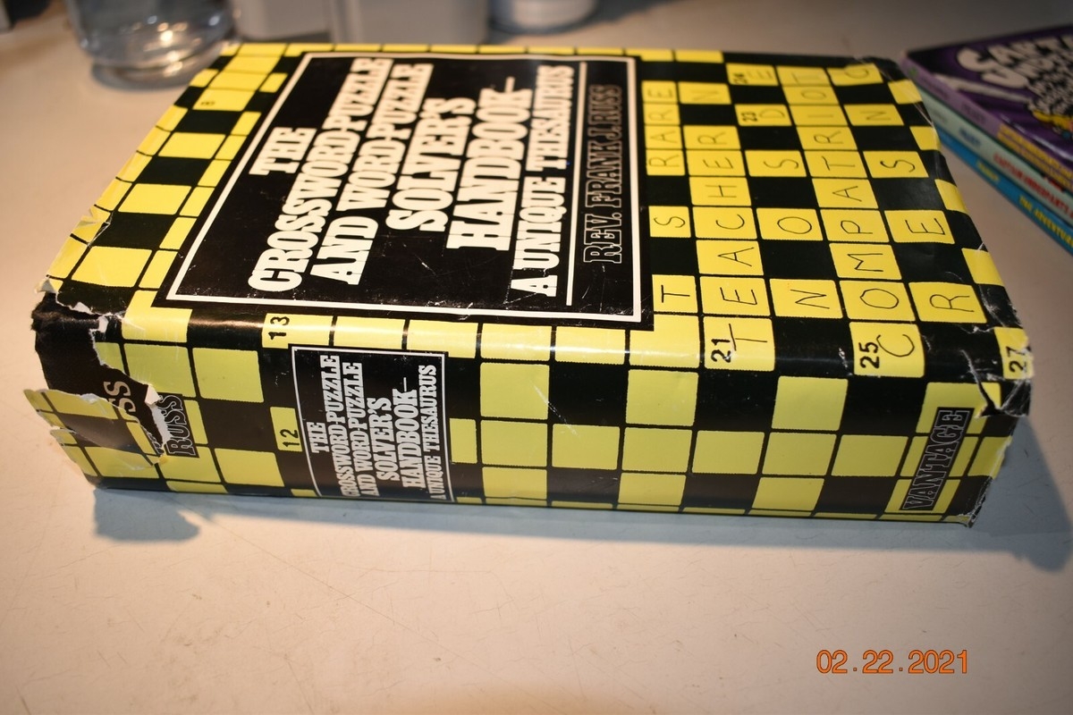 The Crossword Puzzle And Word Puzzle Solver s Handbook By Frank J Russ Signed 9780533063505 EBay