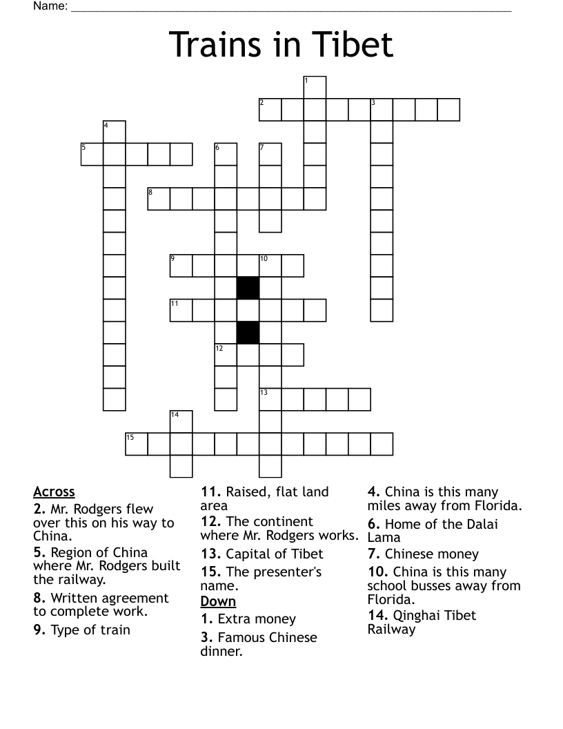 The Dalai Lama Word Search WordMint
