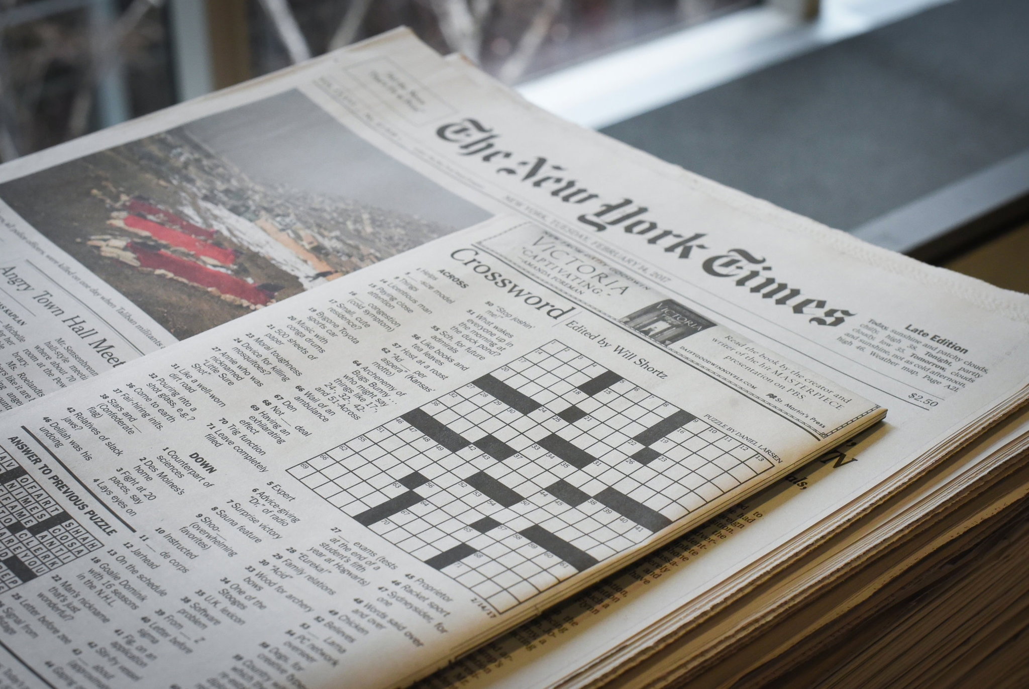 new york times crossword