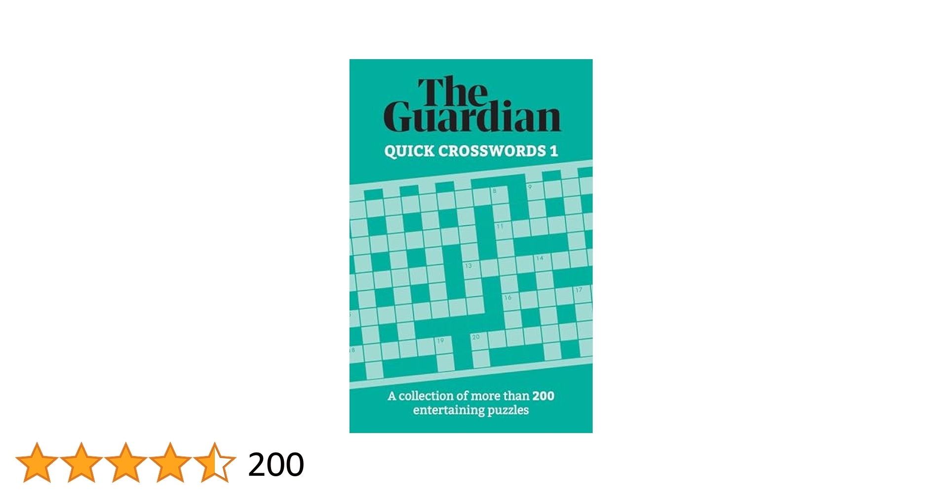 The Guardian Quick Crosswords 1 A Collection Of More Than 200 Entertaining Puzzles Guardian Puzzle Books Amazon co uk Guardian The 9781787396944 Books