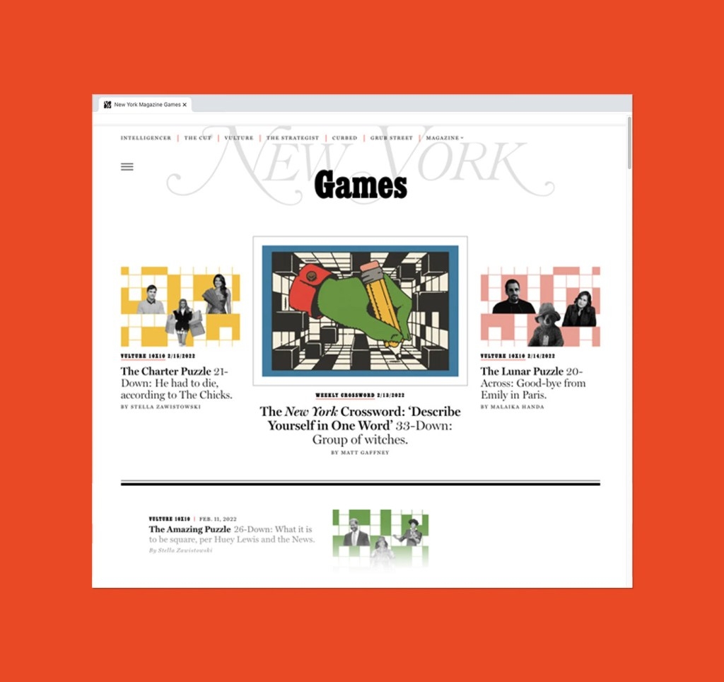 new york magazine crossword