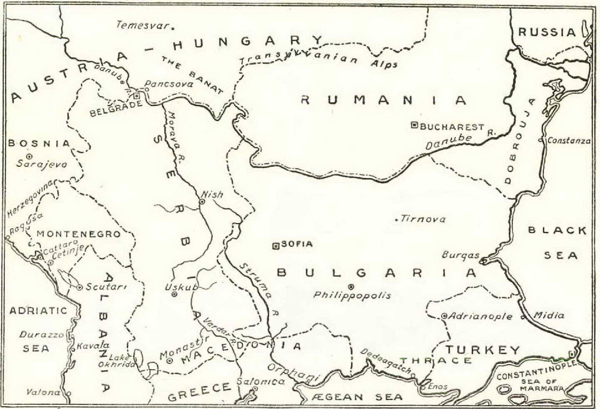 The Peace Congress And The Balkans The Atlantic