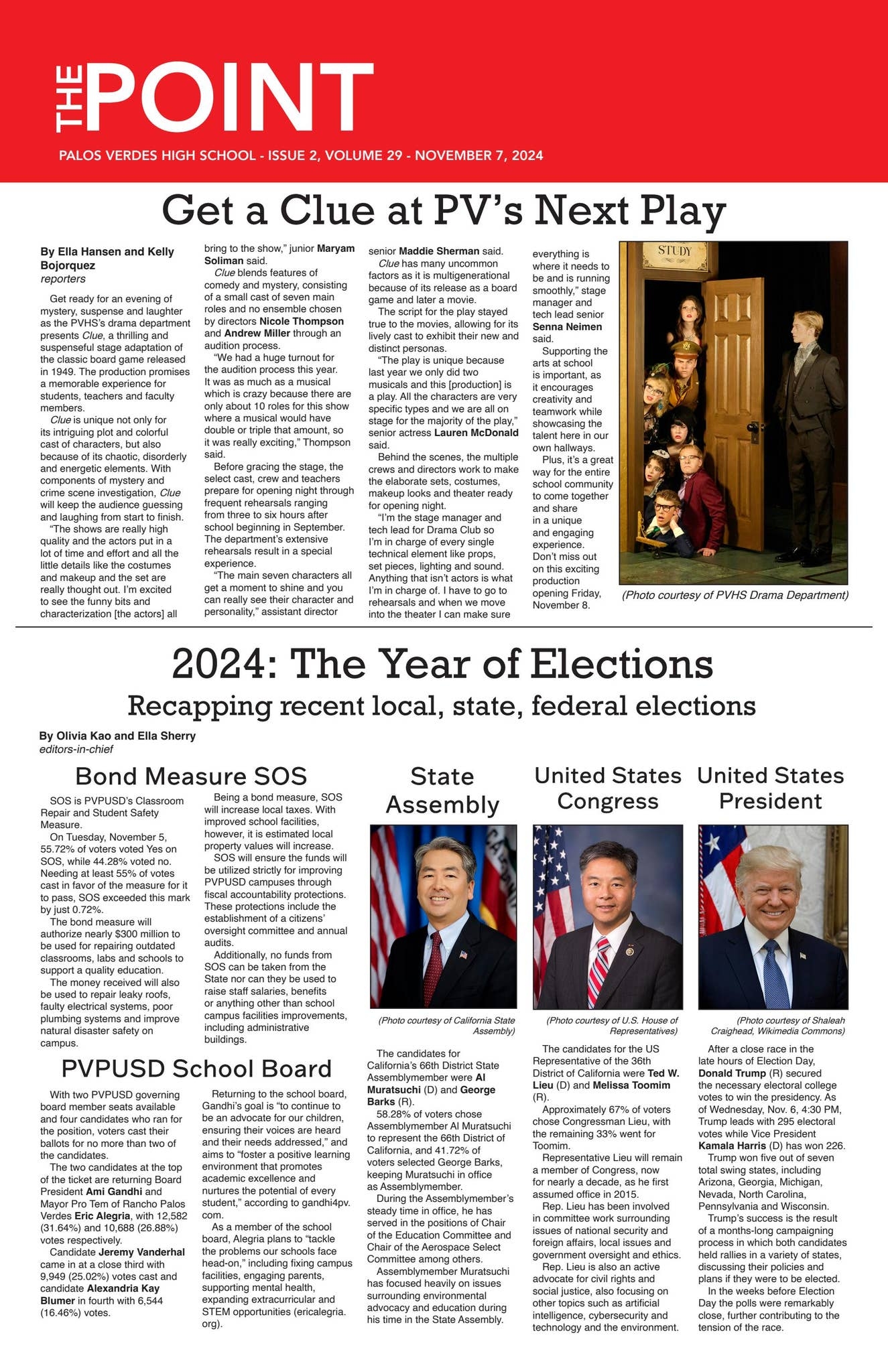 The Point Issue 2 Volume 29 November 7 2024 By The Point PVHS Student Newspaper Issuu