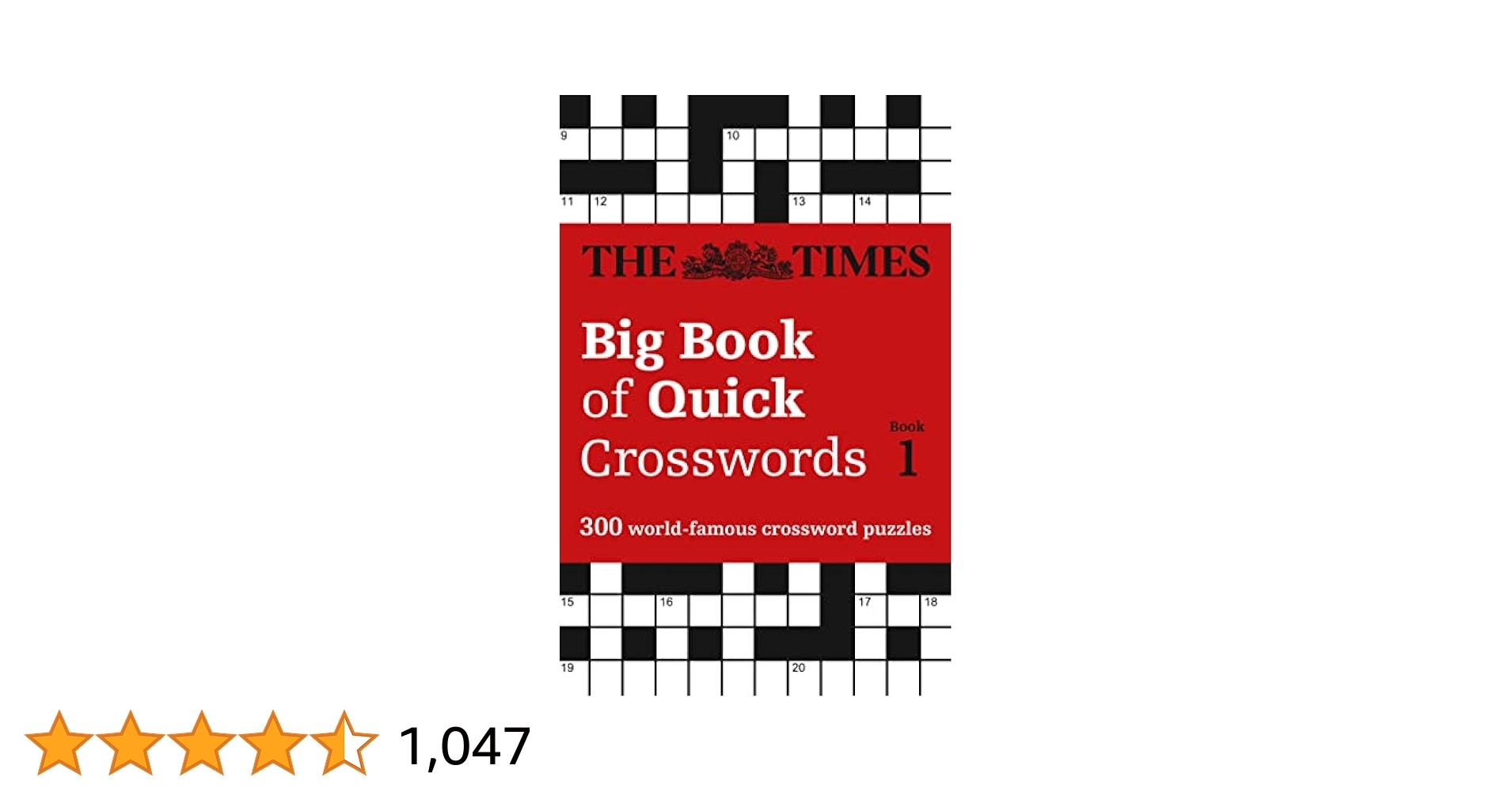 The Times Big Book Of Quick Crosswords Book 1 300 World Famous Crossword Puzzles The Times Crosswords The Times Mind Games 9780008195762 Amazon Books