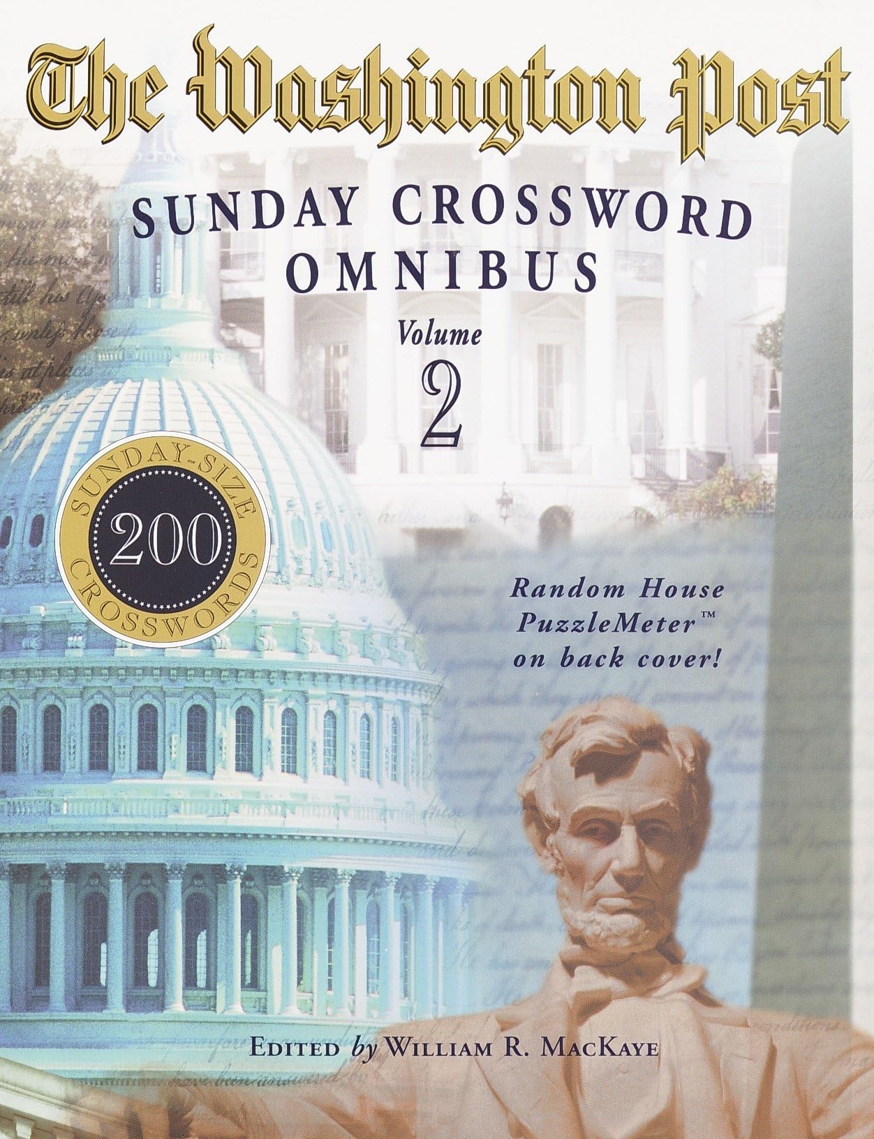 The Washington Post Sunday Crossword Omnibus Volume 2 Mackaye William R 9780812934410 Amazon Books