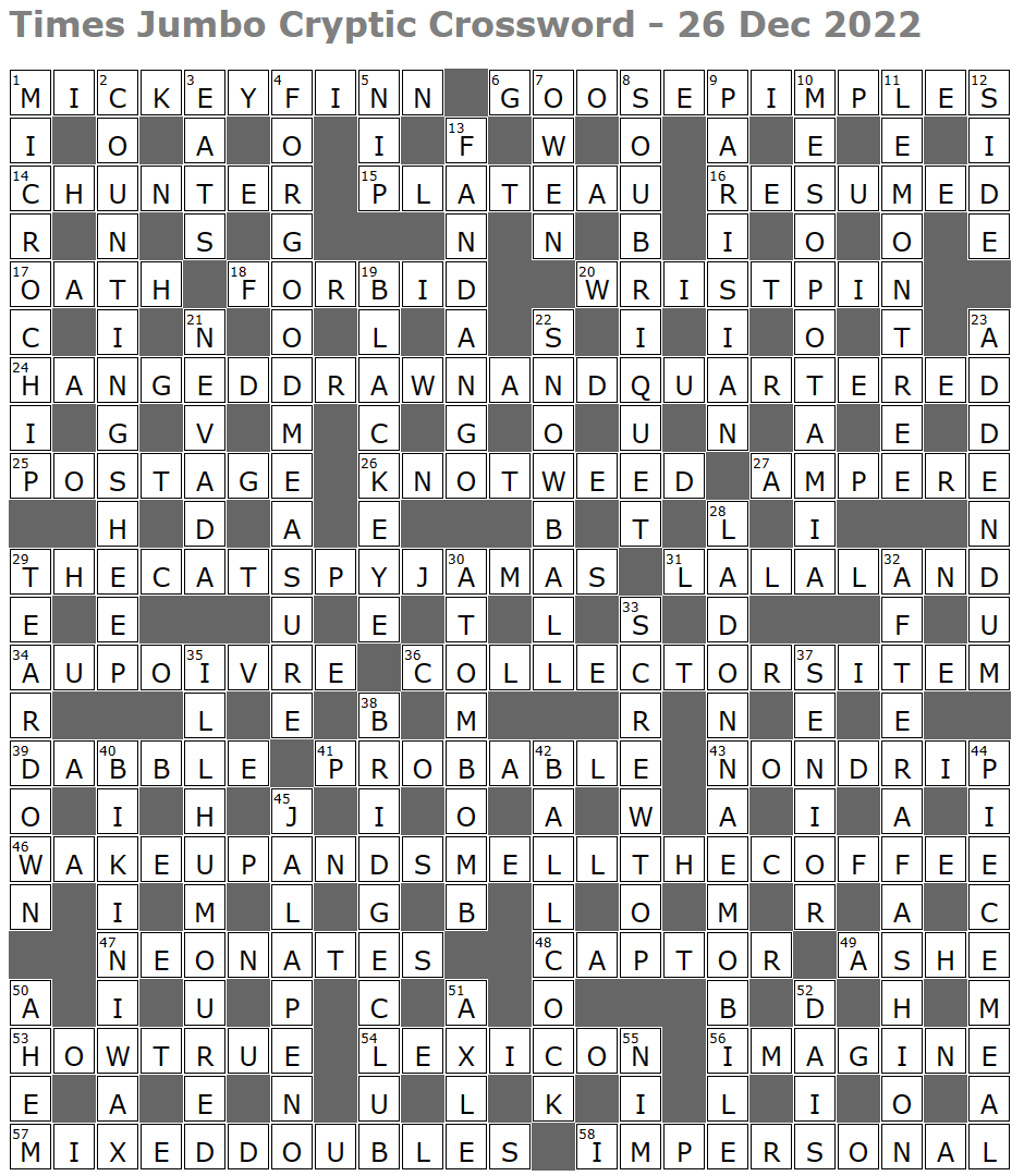 small brook crossword clue