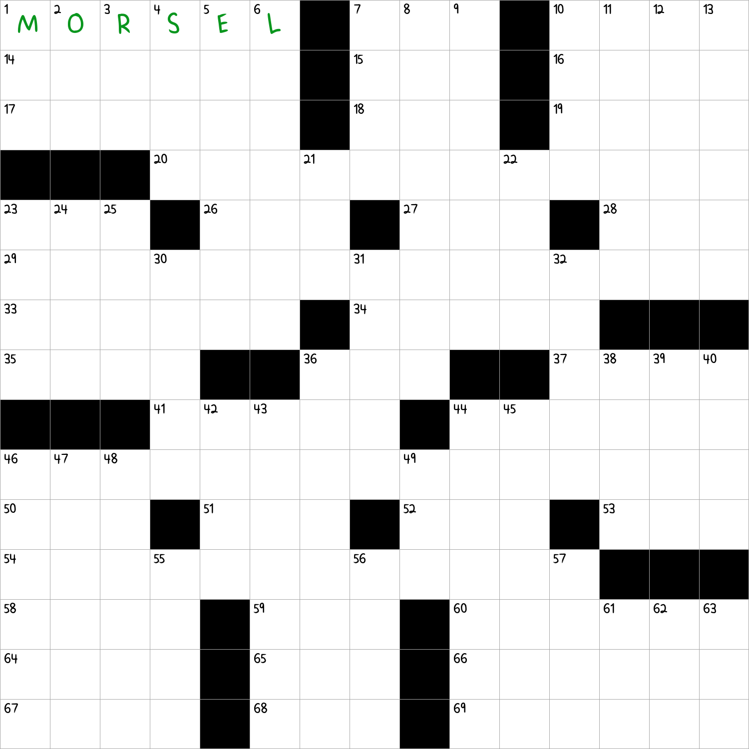 Tiny Juicy Bit To Eat NYT Crossword Clue