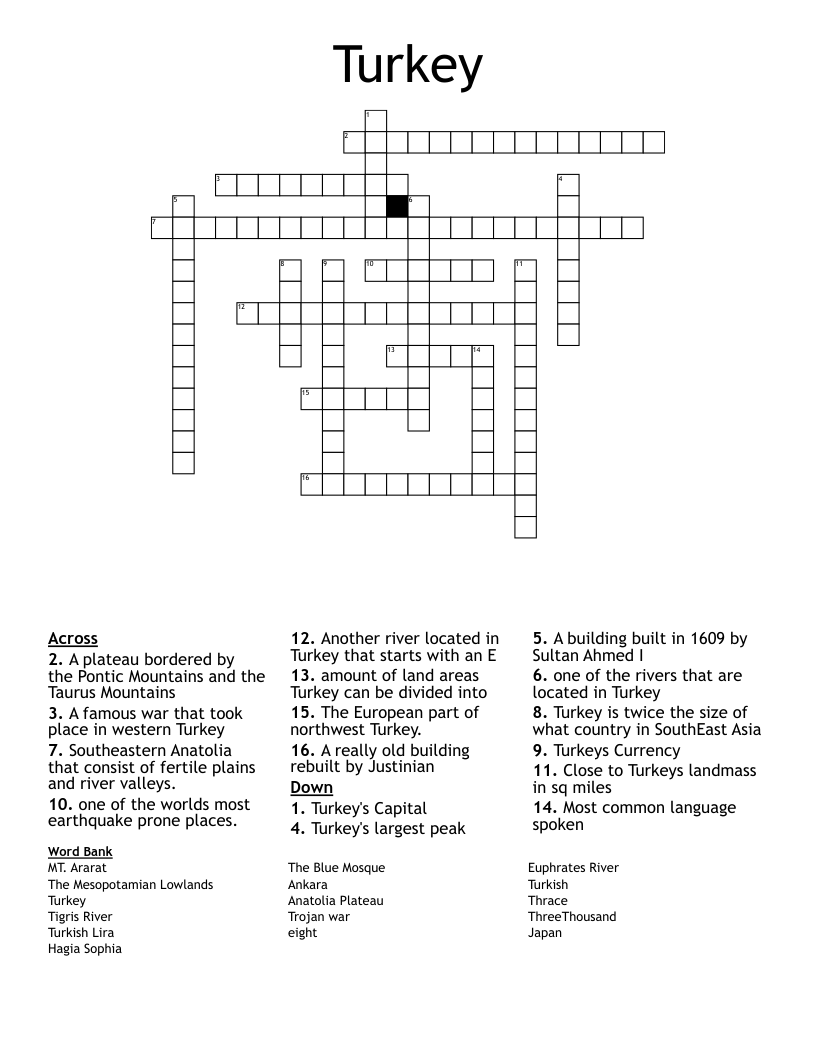 Turkey s Currency Crossword Clue