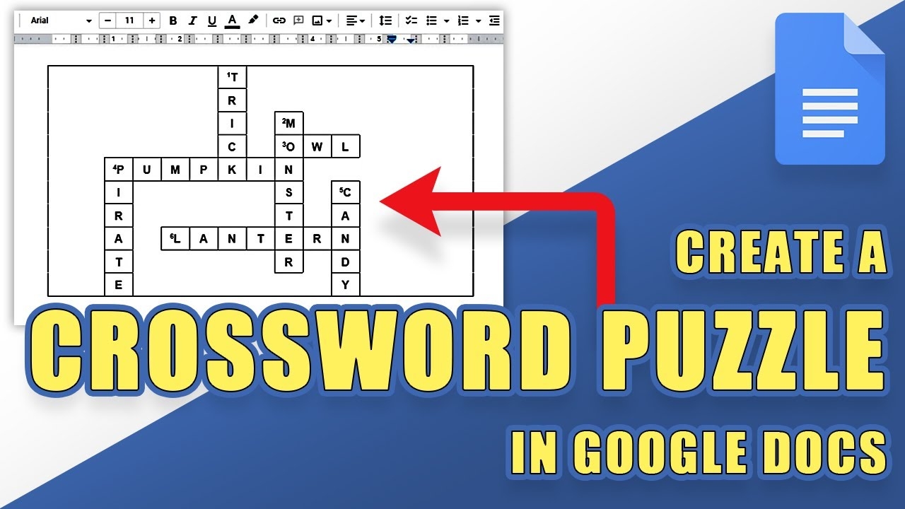 how to make a crossword puzzle