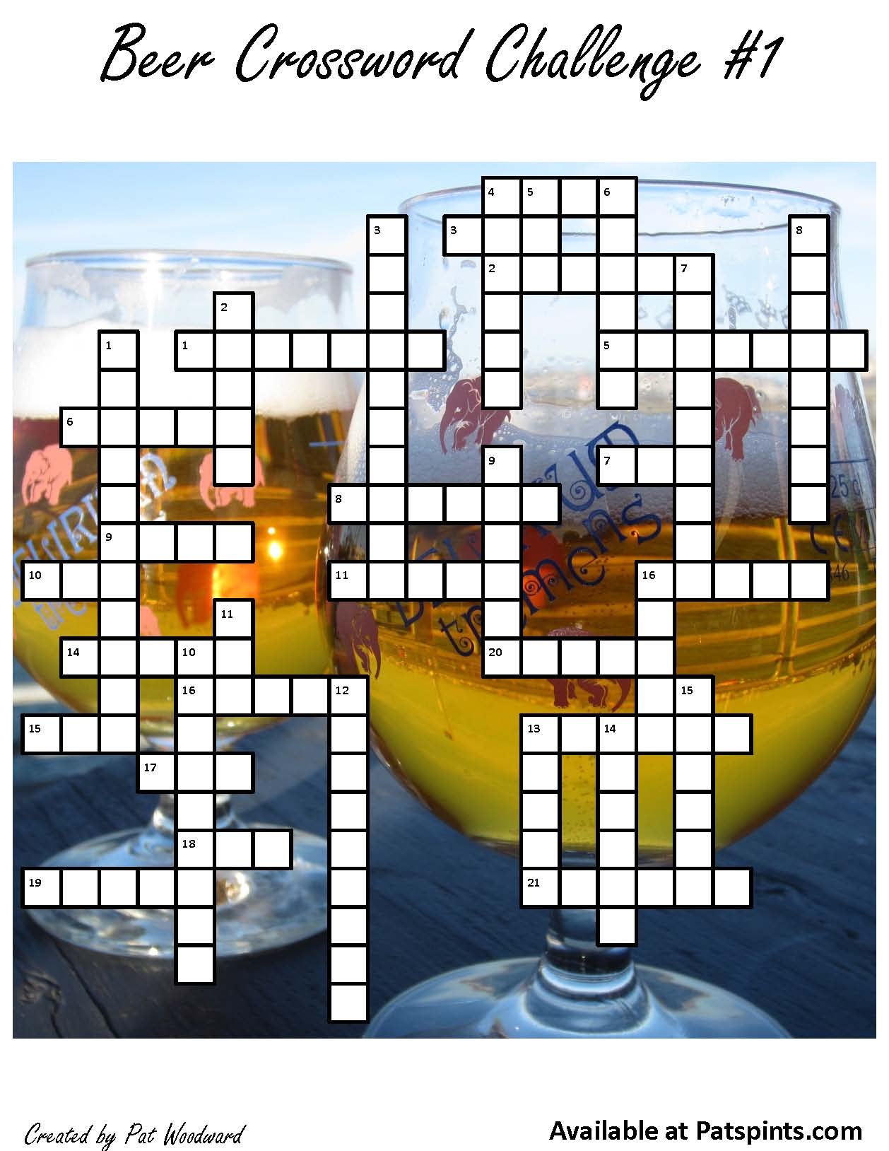 infused with alcohol crossword clue