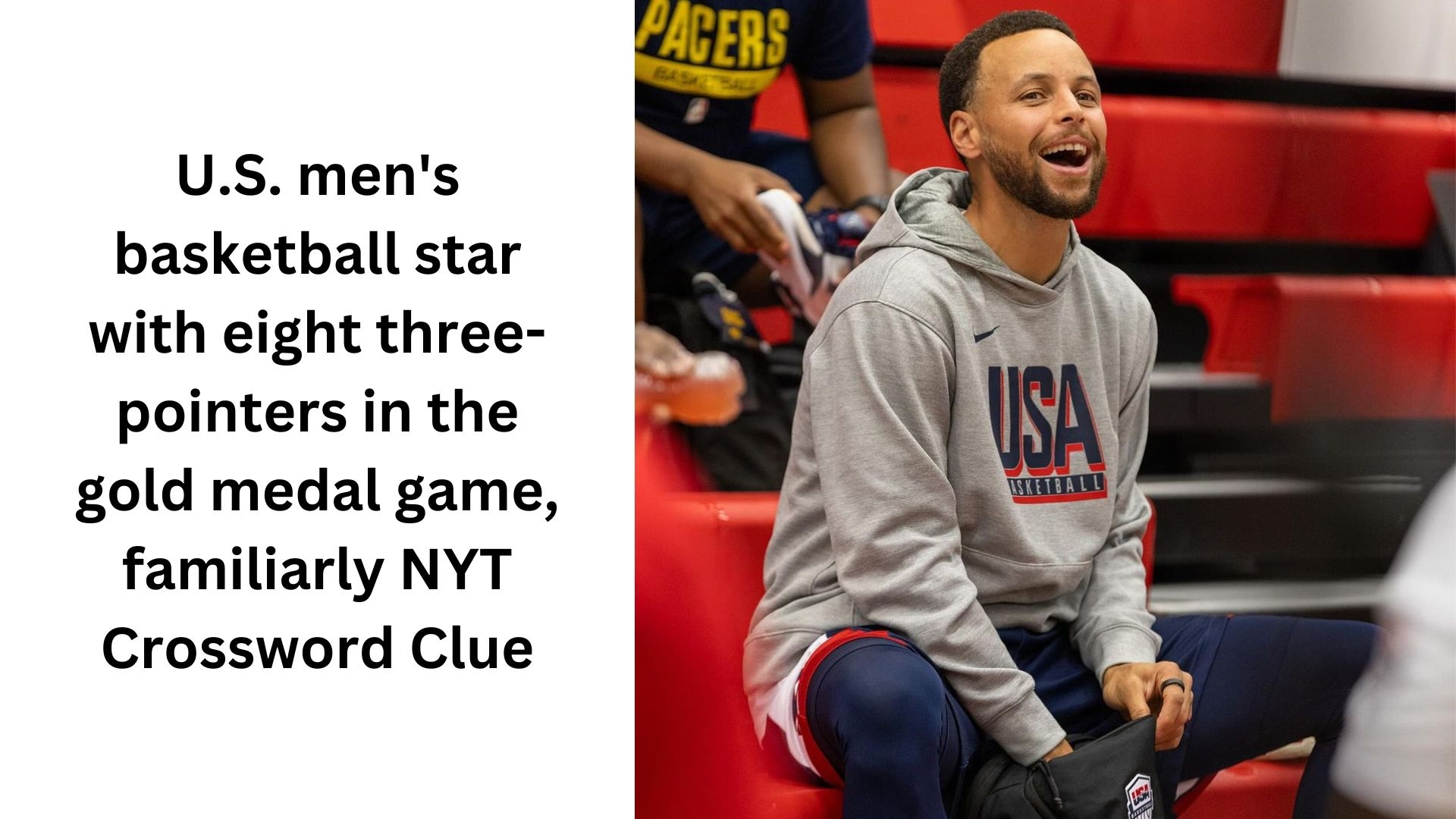 U S Men s Basketball Star With Eight Three pointers In The Gold Medal Game Familiarly NYT Crossword