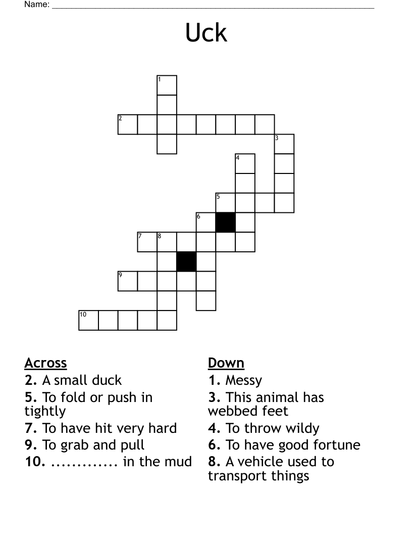 hit hard crossword clue
