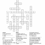 United Way Rootbeer Float Crossword WordMint