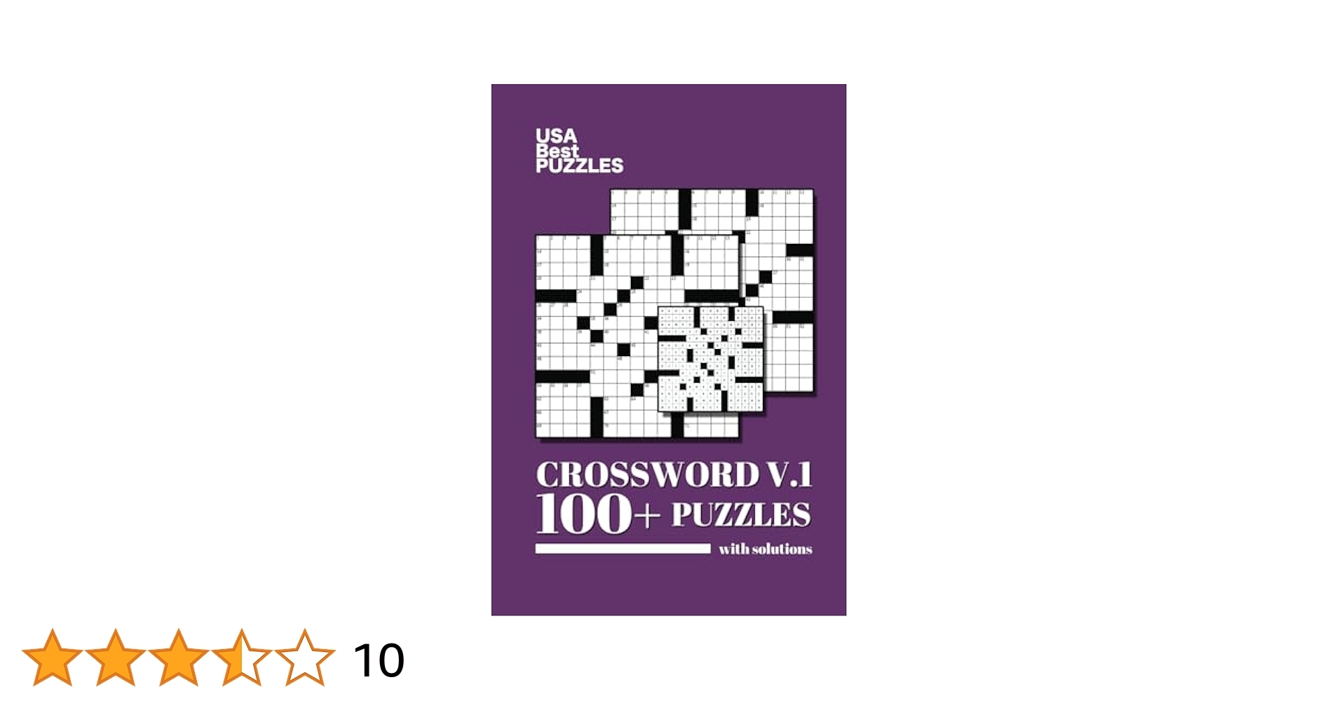 USA Best Crossword V1 100 Puzzles Easy To Hard For Adults With Solutions USA Best Crosswords Puzzles USA 9798300794439 Amazon Books