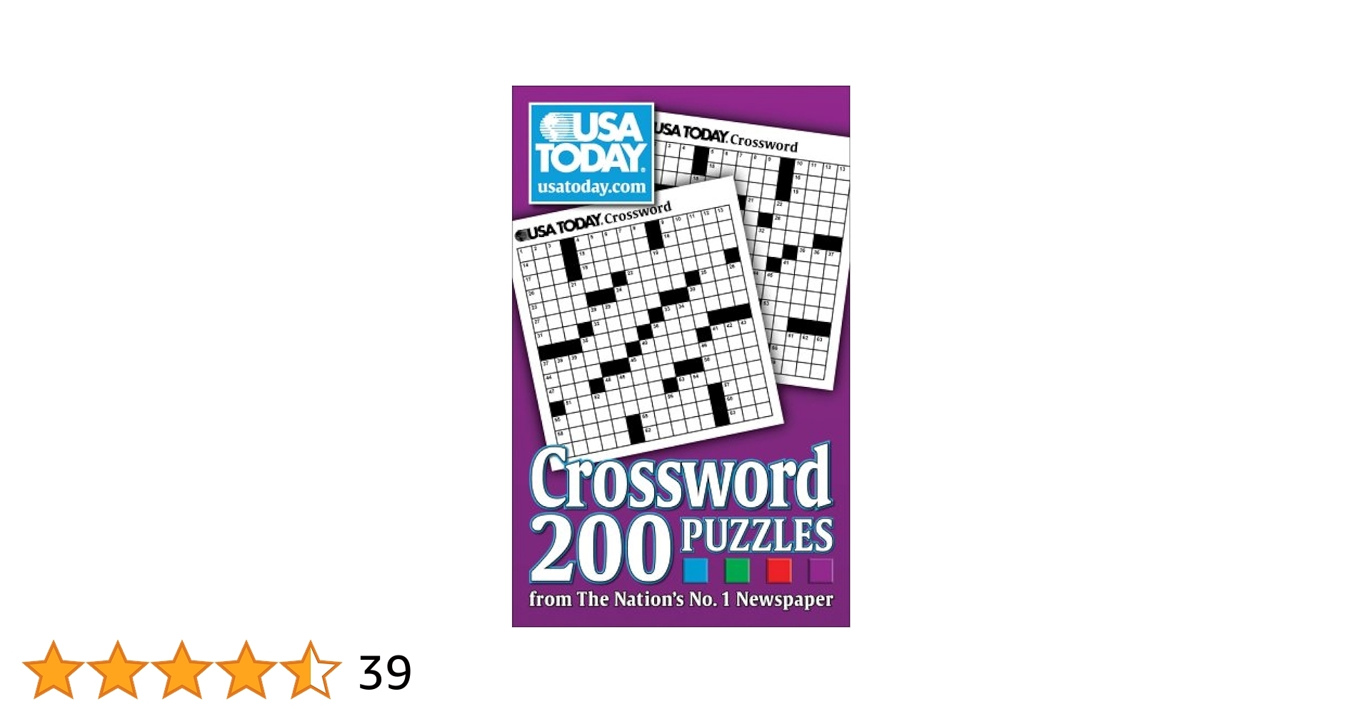 USA Today Crossword 200 Puzzles From The Nation s No 1 Newspaper USA Today Amazon Books
