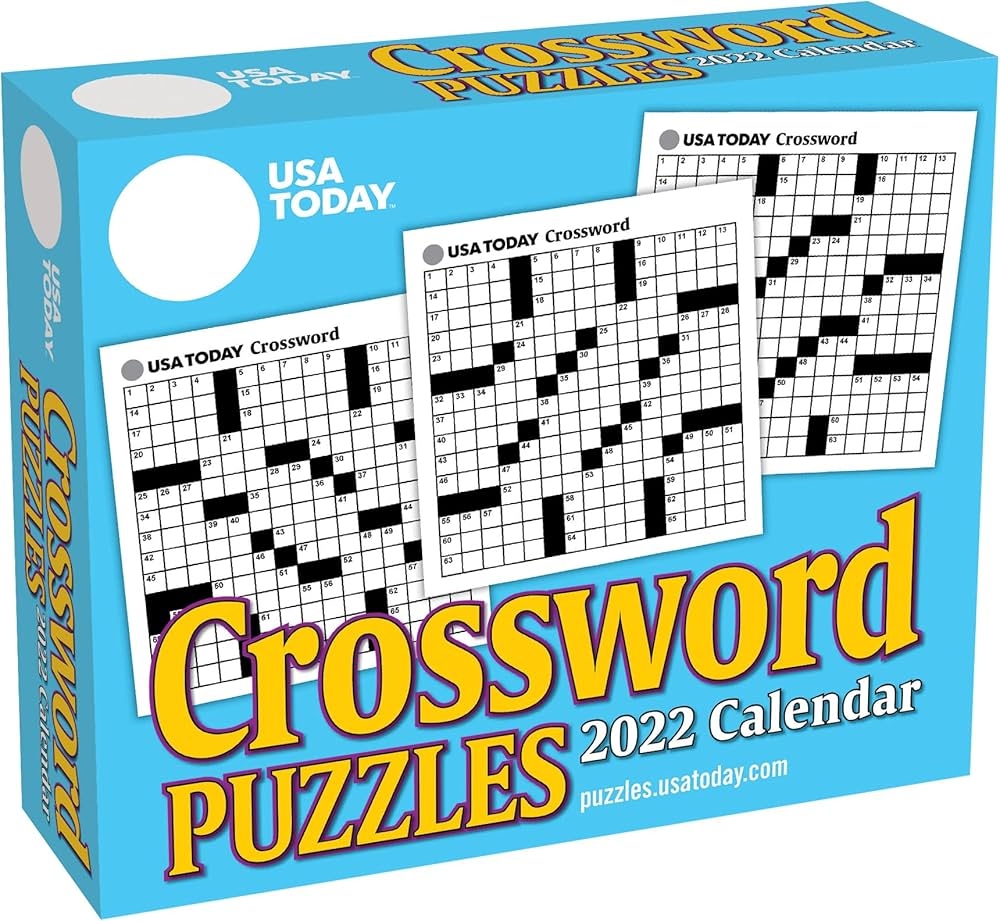 USA Today Crossword Puzzles 2022 Day to Day Calendar USA TODAY Amazon sg Books