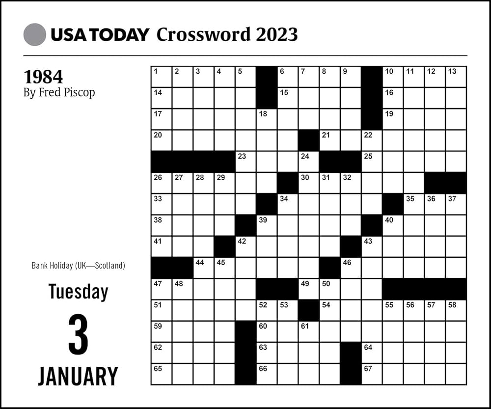 crossword puzzles usa today