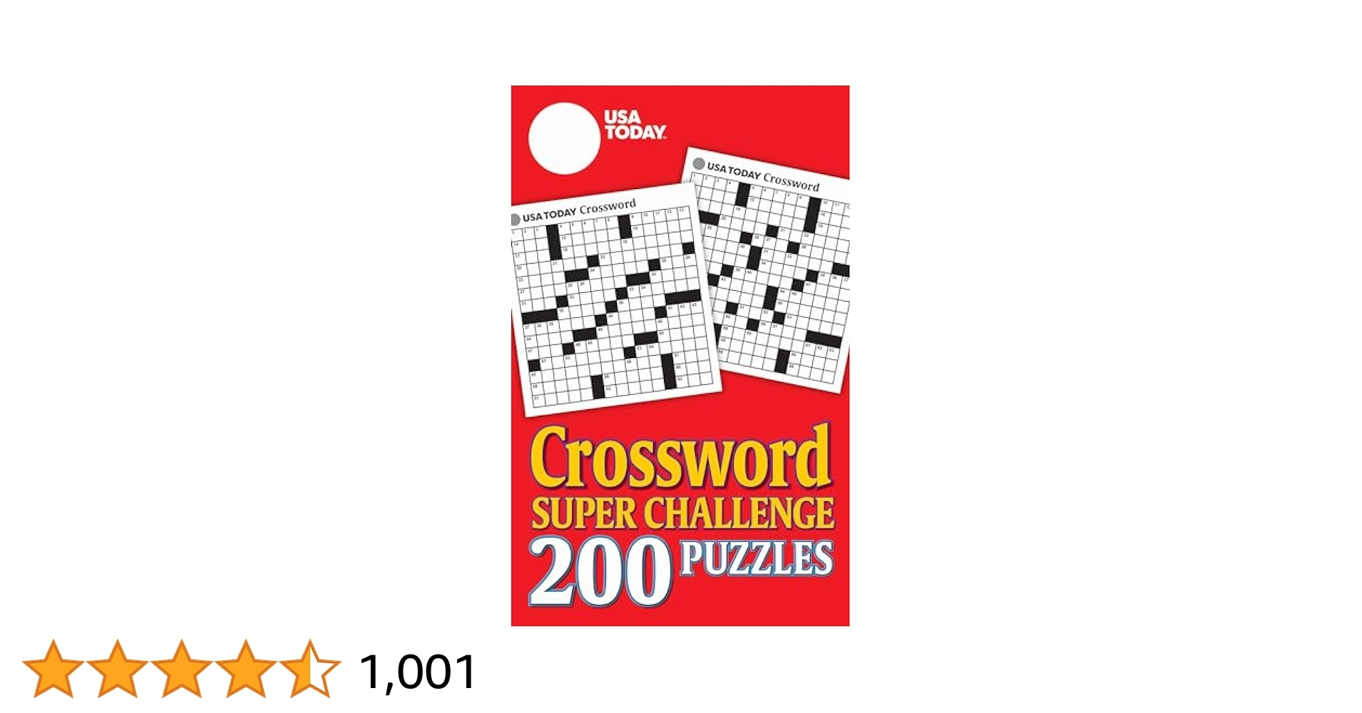 USA TODAY Crossword Super Challenge 200 Puzzles USA Today Puzzles Volume 25 USA TODAY 9781524851132 Amazon Books