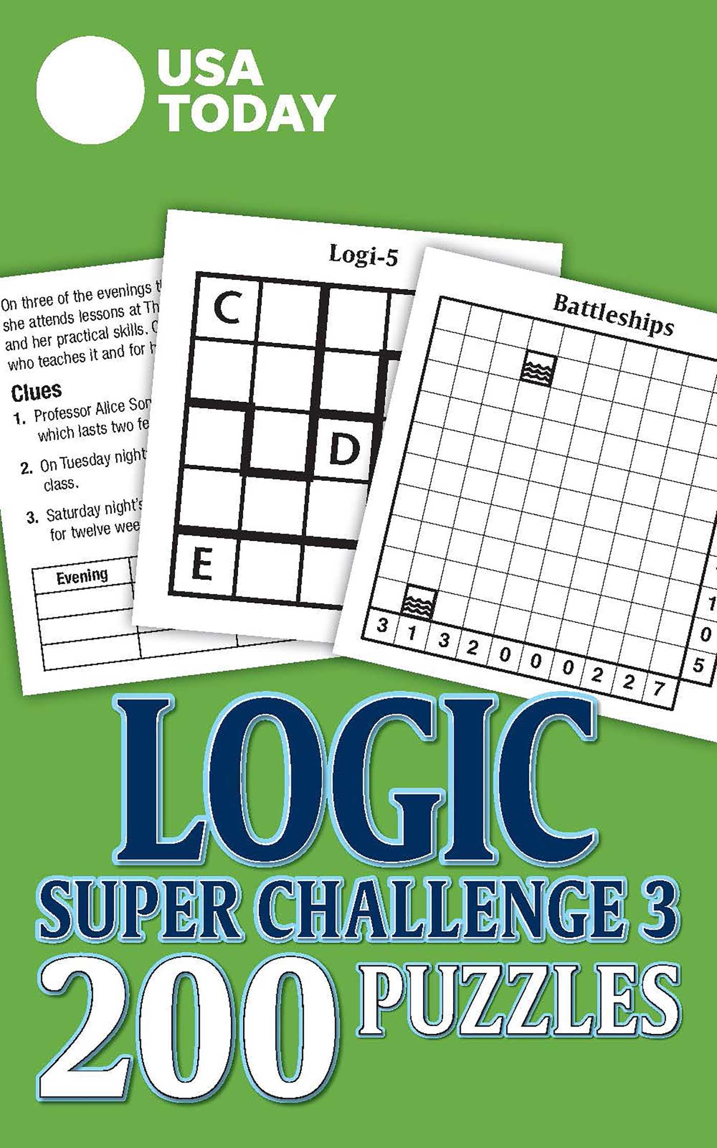 USA TODAY Logic Super Challenge 3 Book By USA TODAY Official Publisher Page Simon Schuster