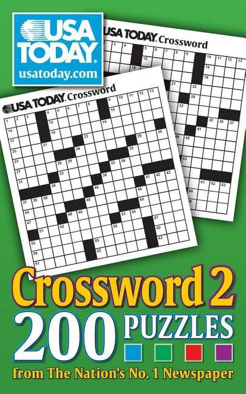 USA Today Puzzles USA Today Crossword 2 200 Puzzles From The Nations No 1 Newspaper Book 17 Paperback Walmart