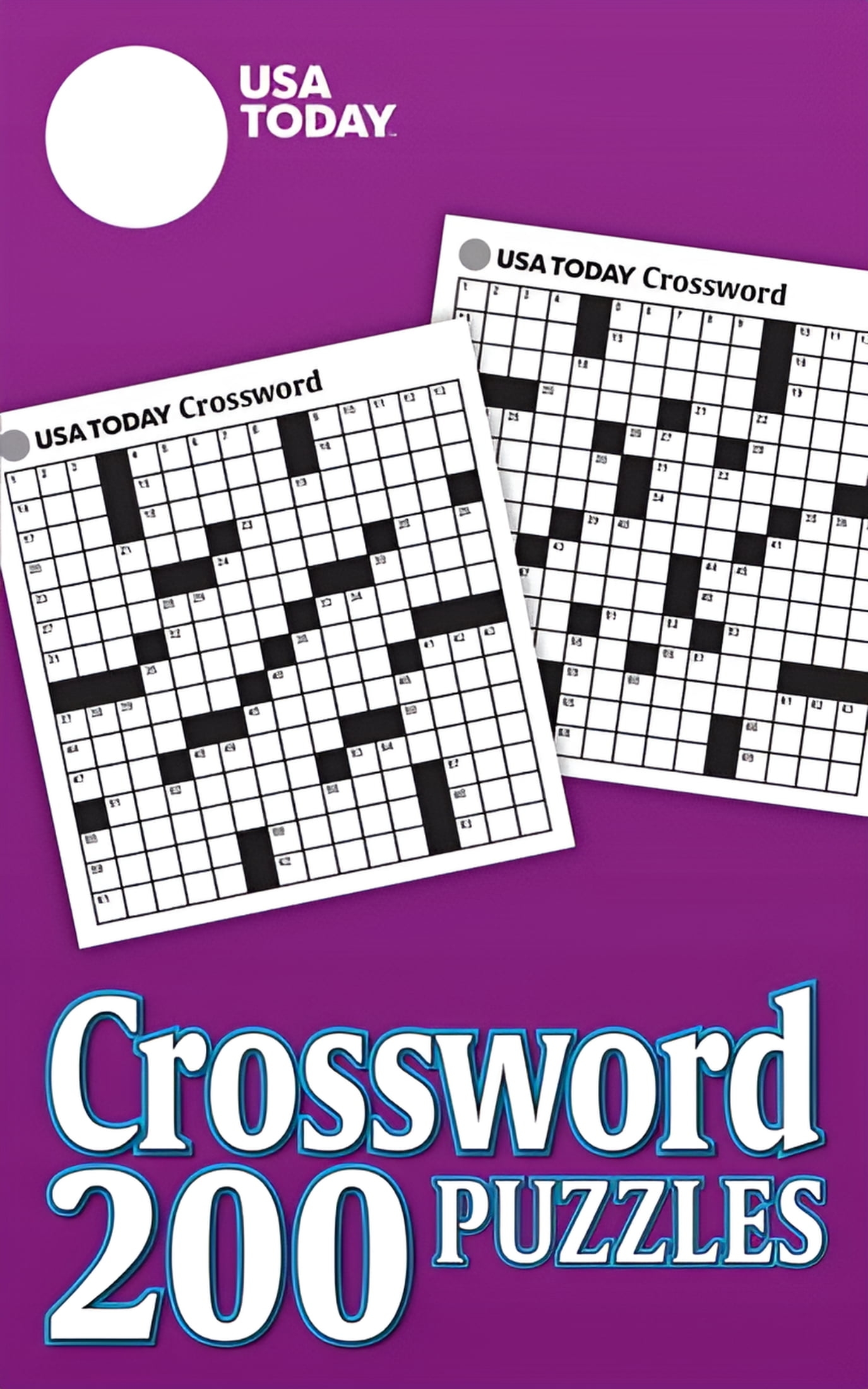 USA Today Puzzles USA TODAY Crossword 200 Puzzles From The Nation s No 1 Newspaper Paperback Walmart Business Supplies