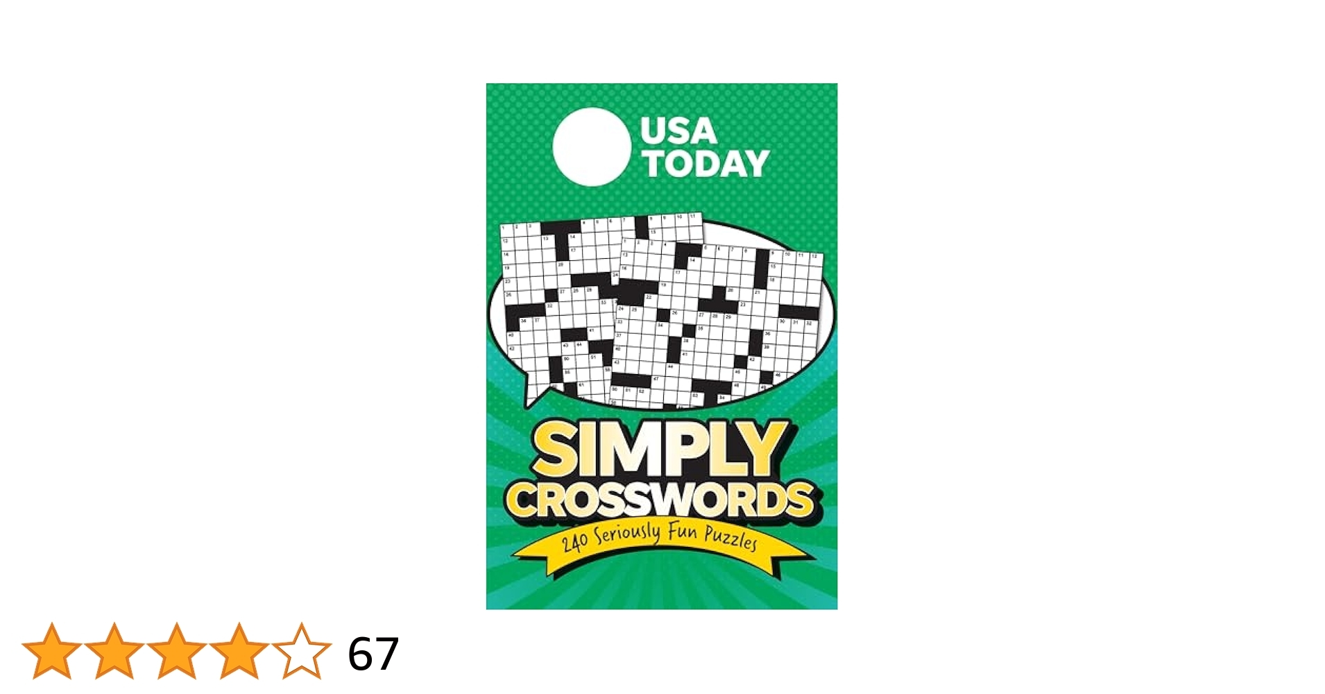 USA TODAY Simply Crosswords 240 Seriously Fun Puzzles USA Today Puzzles USA TODAY 0050837470118 Amazon Books