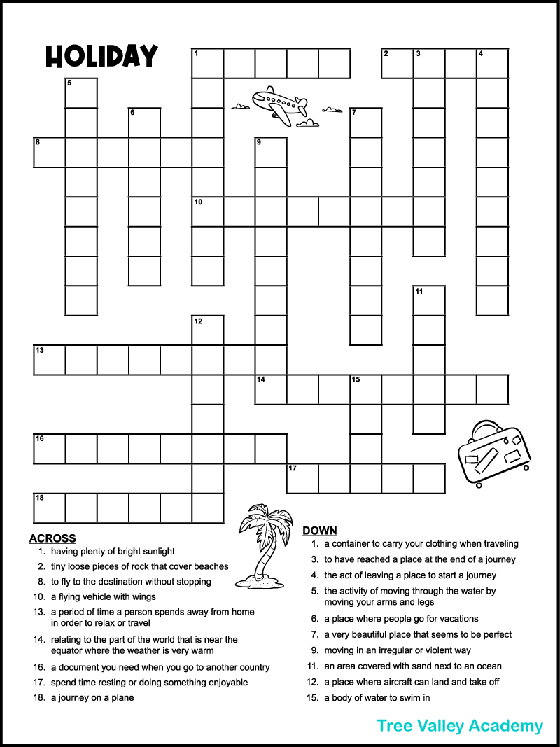 crossword puzzles for adults