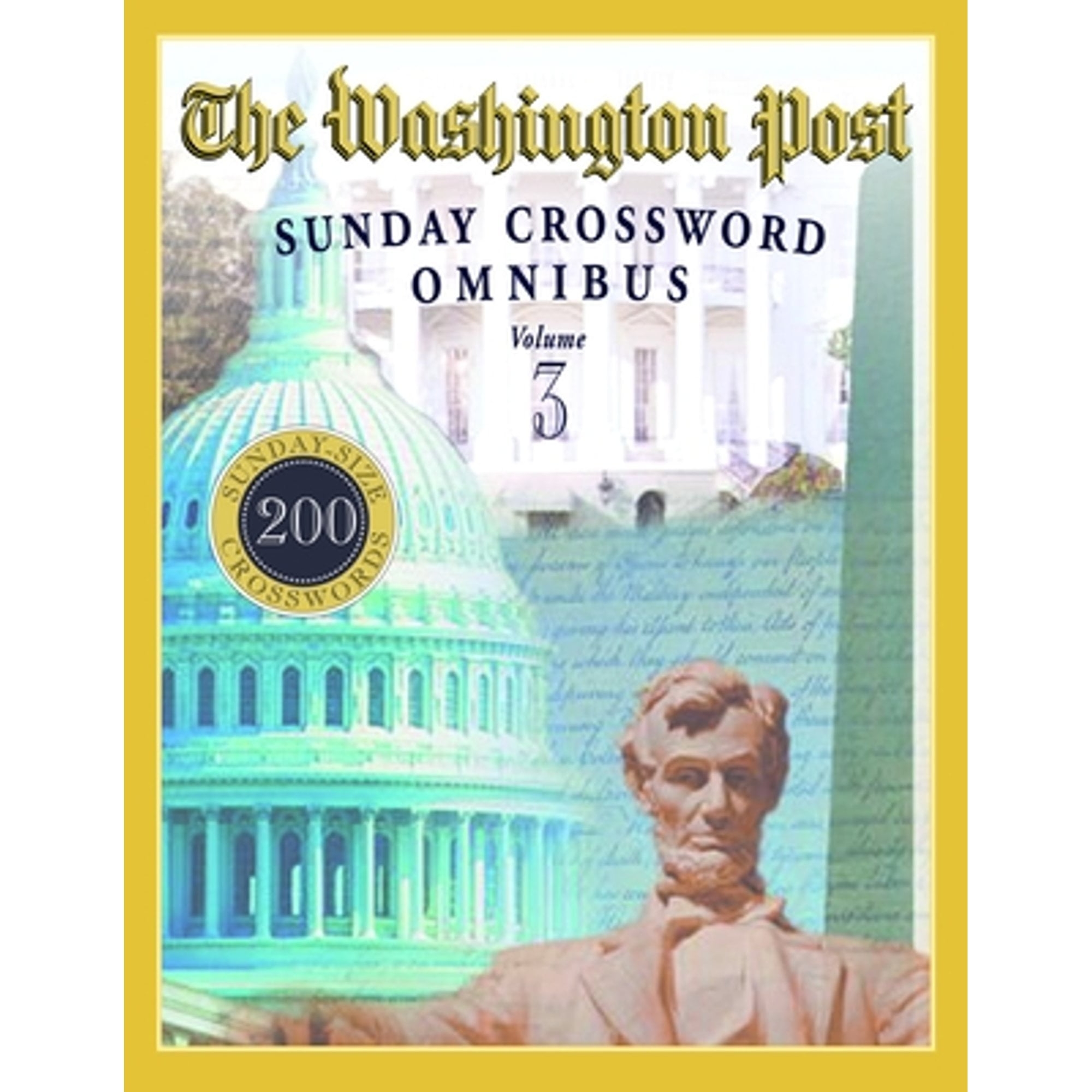 washington post sunday crossword
