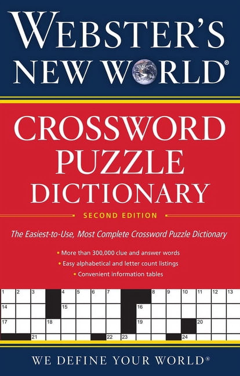 crossword puzzle on dictionary