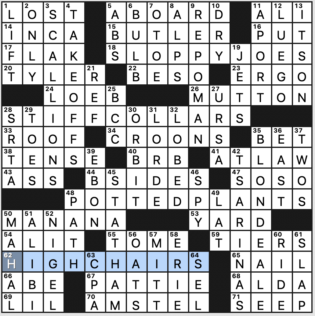 Wednesday July 15 2020 Diary Of A Crossword Fiend
