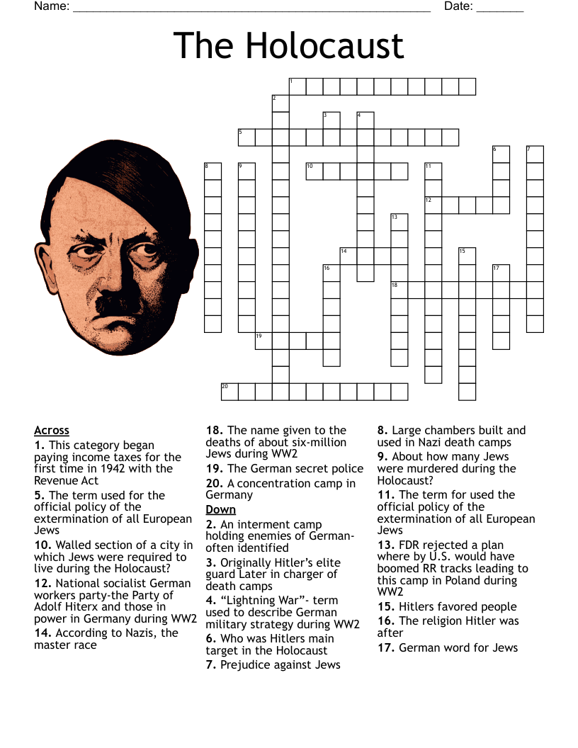 german article crossword puzzle clue