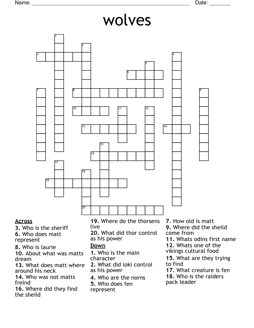 wild party crossword clue