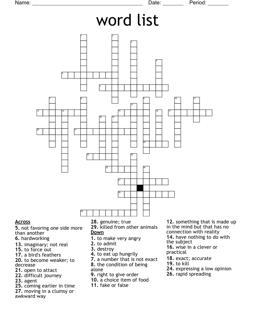 hard workers crossword clue