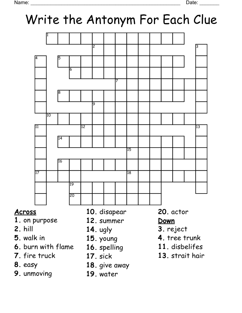 give in crossword clue