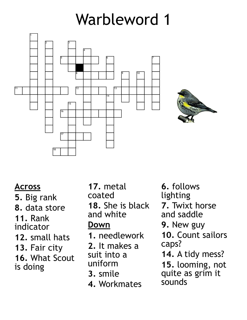 Your Class Crossword WordMint