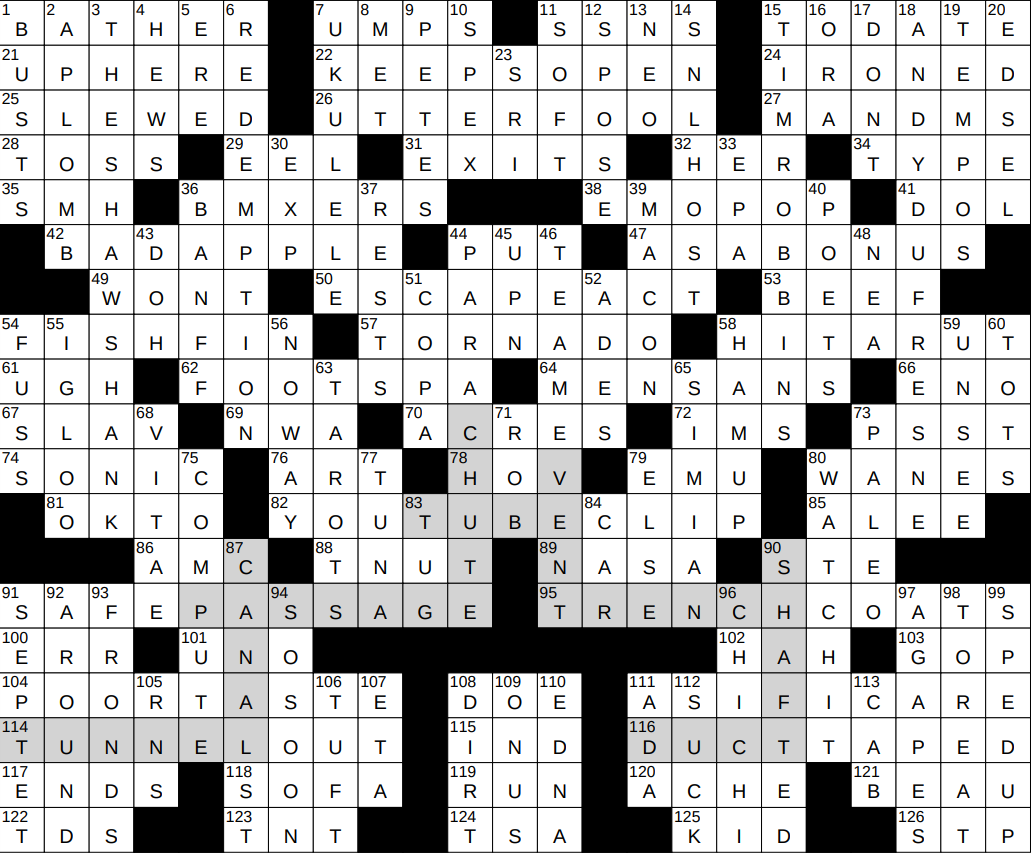 stylish nyt crossword clue stylish nyt crossword clue