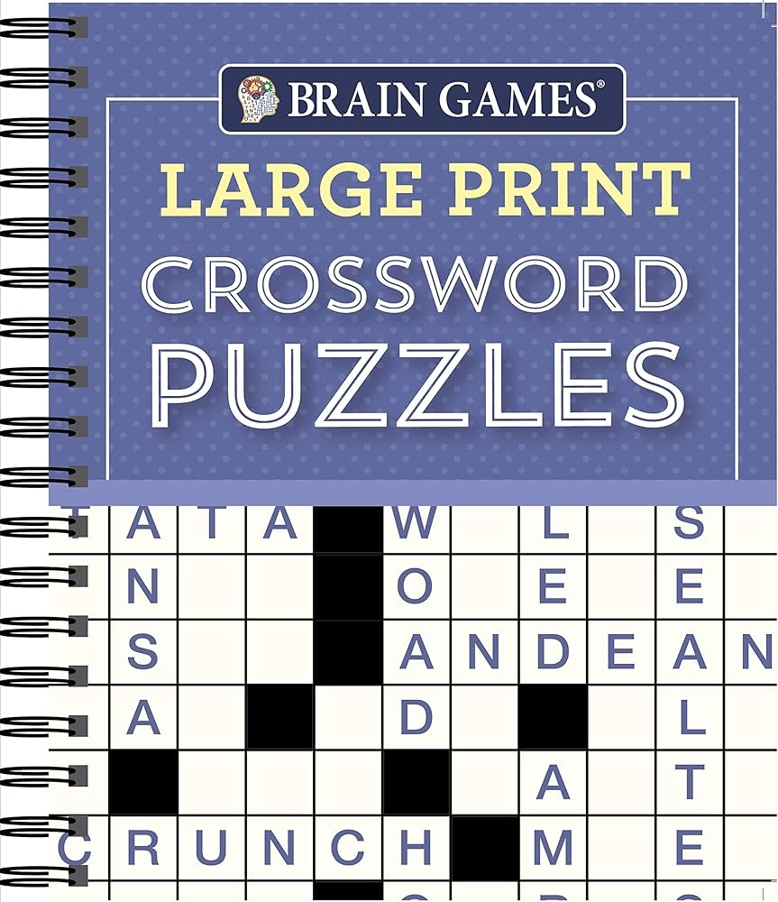 lay flat crossword book