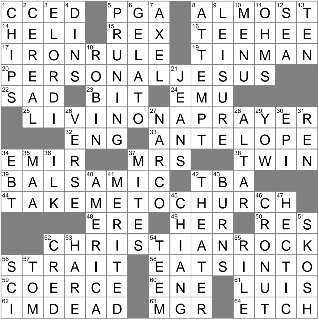 Ambiguous Recipe Amount Crossword Clue Archives LAXCrossword Ambiguous Recipe Amount Crossword Clue Archives LAXCrossword