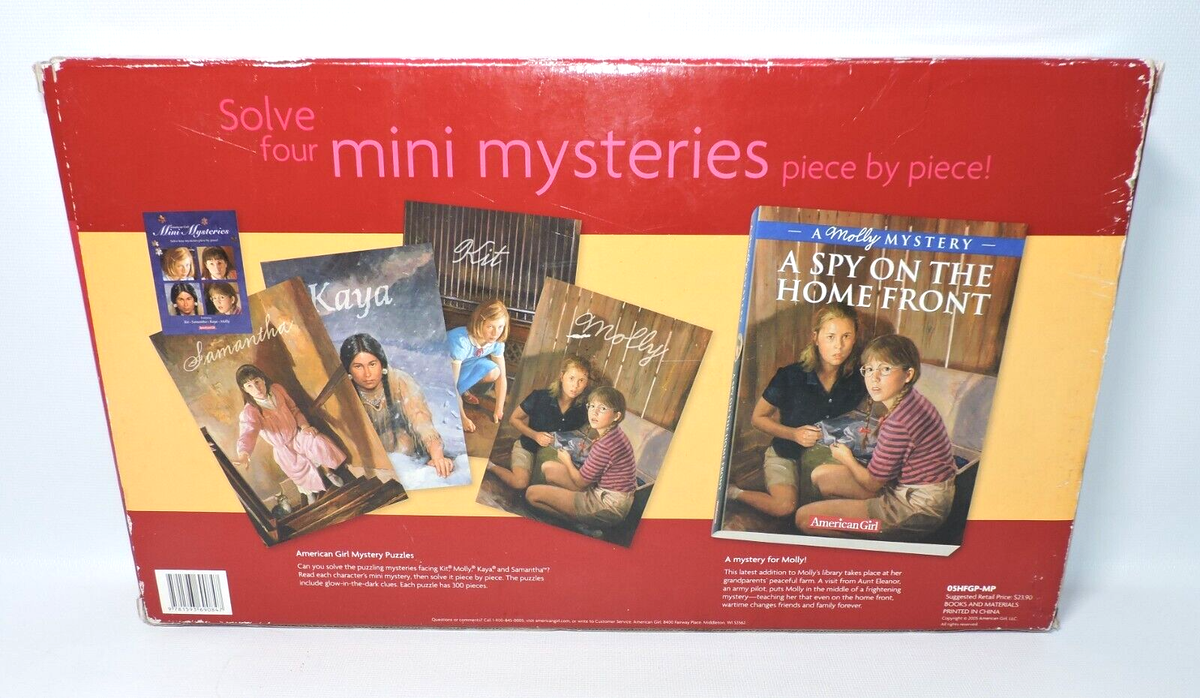 American Girl Mystery Puzzles Game A Spy On The Home Front Paperback Book NEW EBay