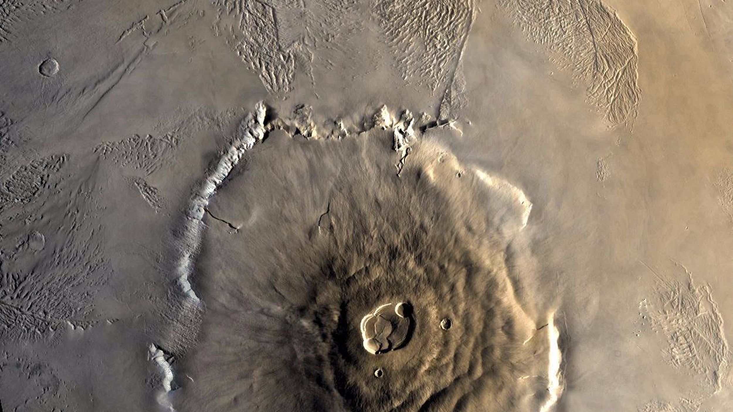 Ask Dr Universe Mars Is Home To The Largest Volcano In The Solar System